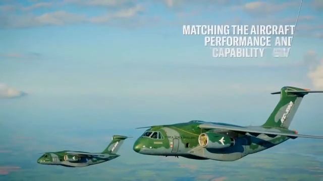 Тактический транспортник Embraer - KC-390 смотреть онлайн