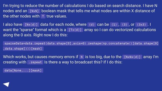 Is there a way to broadcast boolean masks? смотреть онлайн