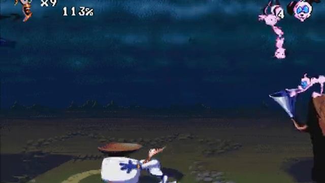 Earthworm Jim 2 - (16 Bit Sega Genesis) - Full Walkthrough - прохождение Джимми Червяка 2 на Сеге смотреть онлайн