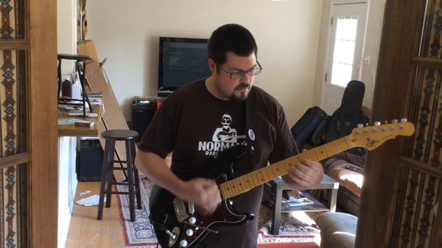 G&L Tribute Legacy Demo - Black, Tortoise Shell Pickguard, Maple Neck