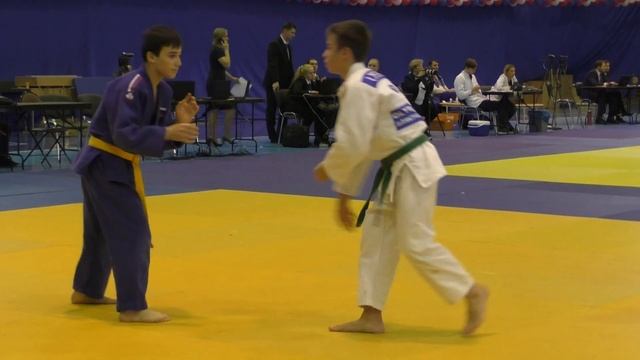 Оружбеков Имам. До 50 кг. Открытый командный кубок СПб по дзюдо. 19.01.2019 г. смотреть онлайн