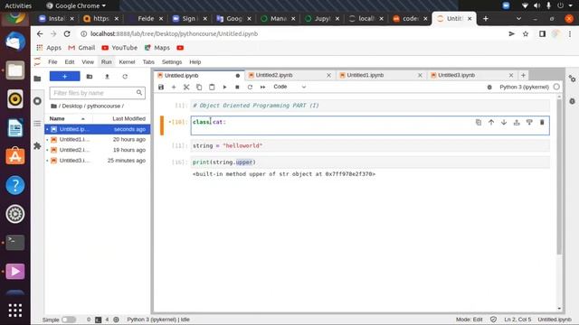 Python Object Oriented Programming (Part1) смотреть онлайн