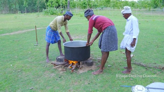 BIRYANI | TRADITIONAL PRAWNS BIRYANI | Hyderabadi Style Dum Biryani Recipe Cooking In Village
