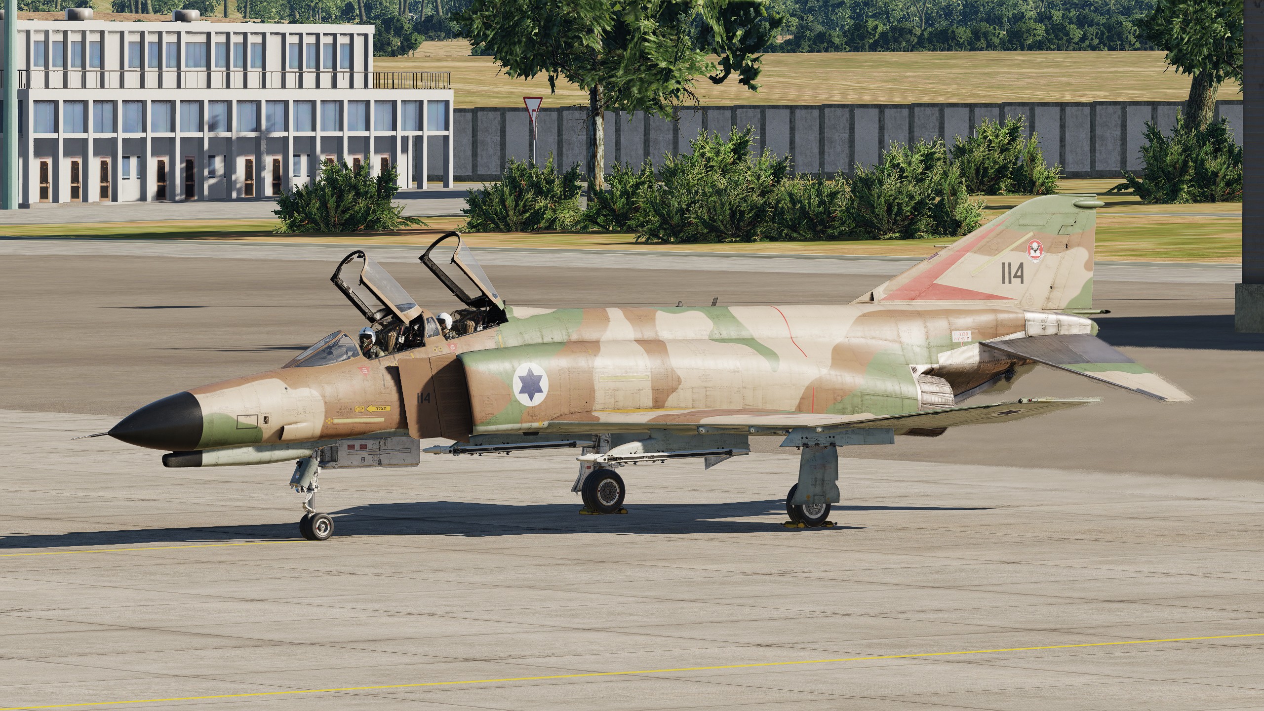 DCS F-4E Phantom II. Процедура запуска в DCS World.