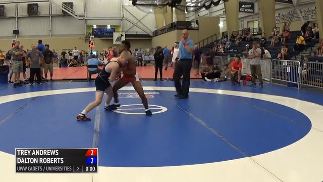 59kg f, Match 1, Trey Andrews, Grit Athletics vs. Dalton Roberts, NMU OTS смотреть онлайн