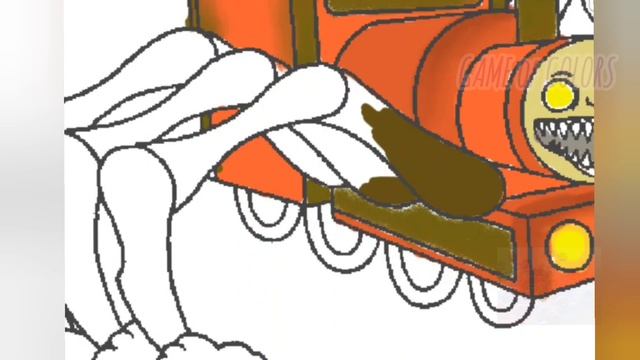 ?CHOO CHOO Charles Monster || Unusual Coloring