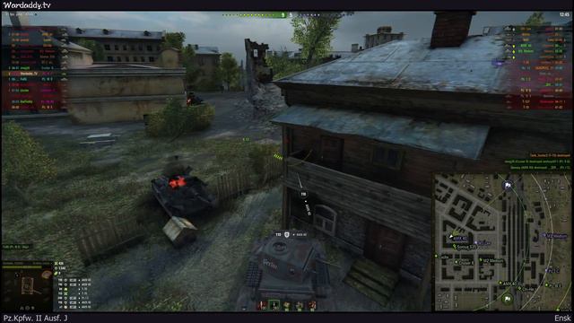 ► Pz. II J 📍Ensk || World of Tanks (WoT) Pz.Kpfw. II Ausf. J Gameplay смотреть онлайн