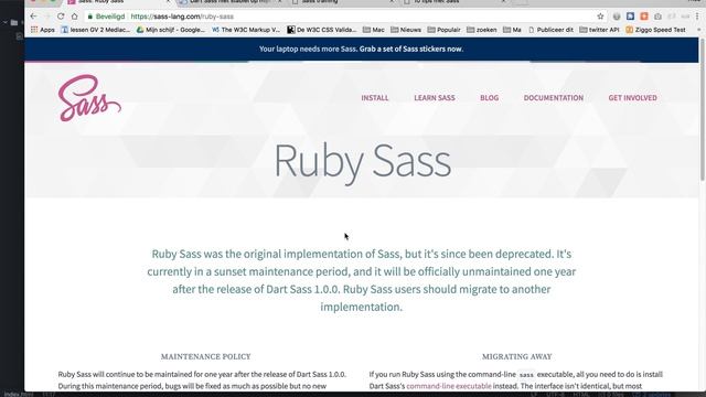 kennismaken met Sass: de installatie смотреть онлайн