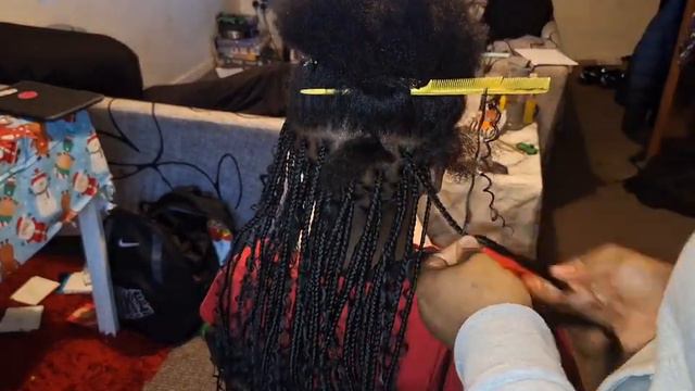 How to Make Bohemian Knotless Braids смотреть онлайн