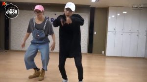 BTS 'Silver Spoon Baepsae' mirrored Dance Practice