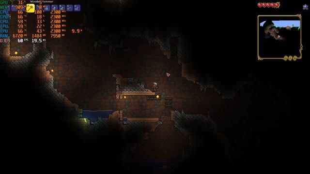Terraria GameTest Core i3 6100u 16GB RAM смотреть онлайн