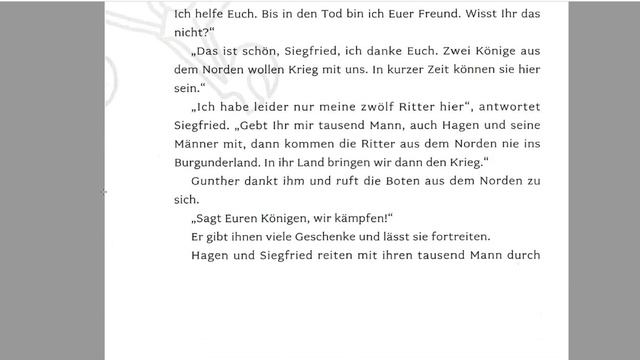 Учить немецкий по аудиокниге (B1) - Die Nibelungen - Kapitel 3 - Der Sachsenkrieg смотреть онлайн