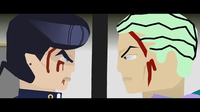 Yoshikage Kira Vs Josuke Higashkita | Stick Nodes