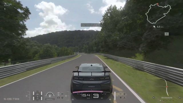 Gran Turismo 7 Chevrolet Camaro ZL1 1LE Package / Nürburgring смотреть онлайн