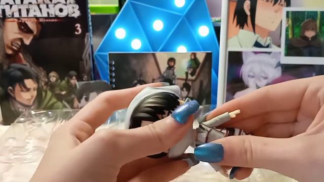 Распаковка фигурки нендороид Levi Ackerman. смотреть онлайн