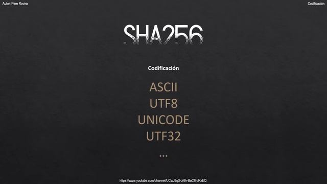 08/18 - Codificación - SHA256 Explicado paso a paso (incluye SHA-224, SHA-384, SHA-512) смотреть онлайн