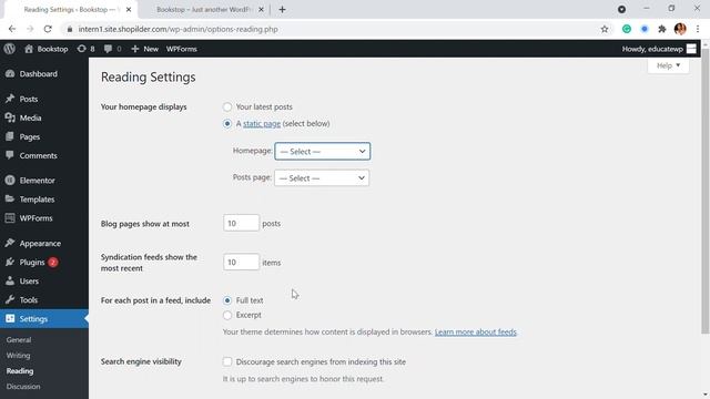 How to Create a Separate Page for Blog Post in WordPress Website смотреть онлайн