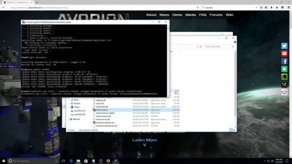 Avorion Dedicated Server Setup for Windows