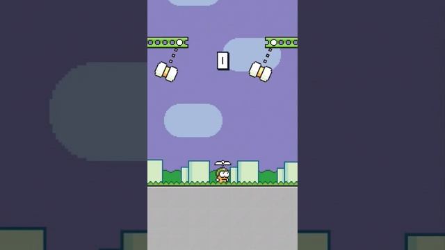 [Обзор] Swing Copters - игра от разработчиков Flappy Bird (хардкор) смотреть онлайн