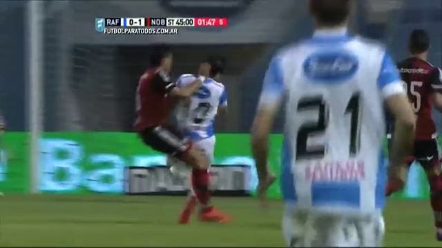 Gol de Ferreyra. Rafaela 1 - Newell's 1. Fecha 21. Primera División 2015. FPT. смотреть онлайн