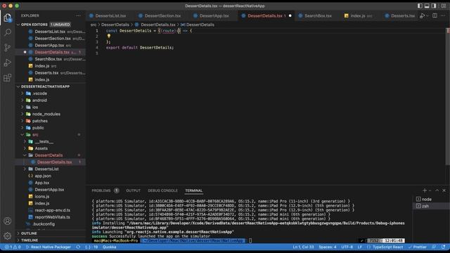 React Native - Speed code - Dessert App UI Using React Native Example - Learn once, write anywhere смотреть онлайн