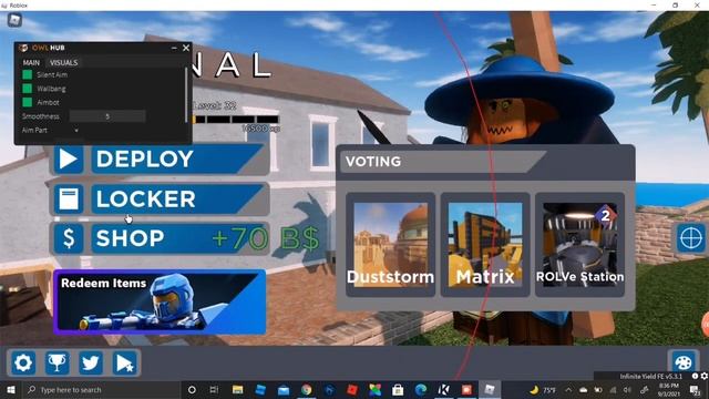 Roblox Script Showcasing #1 - LUA Script - Owl Hub Arsenal смотреть онлайн