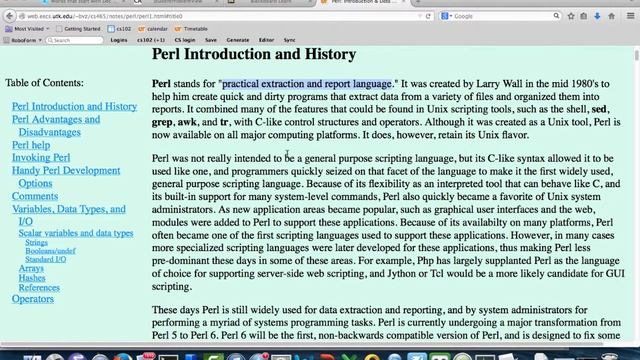 Oct 9 Perl Intro смотреть онлайн
