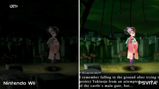 Muramasa : The Demon Blade | Nintendo Wii - vs - PSVita | Comparison | 1080p 60FPS смотреть онлайн