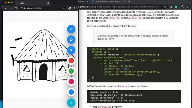 Building Cross-Platform Finger Painting App in Flutter смотреть онлайн