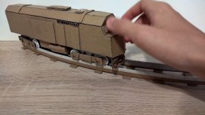 Как сделать поезд и железную дорогу