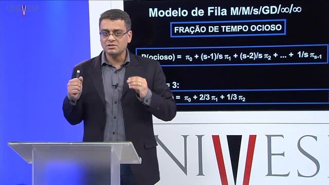 Modelagem e Simulação – Aula 14 - Teoria de Filas - Modelo M/M/s смотреть онлайн