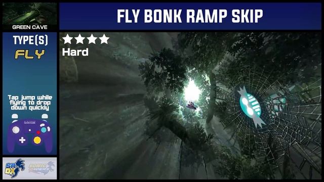 [ILLEGAL] Green Cave | Fly Bonk Ramp Skip | Sonic Riders DX Skip Tutorial смотреть онлайн