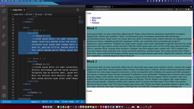Курс HTML/CSS Advanced | Как создавать комментарии в HTML и CSS