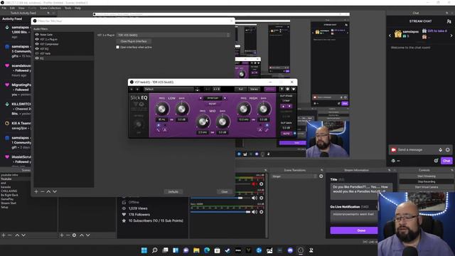 OBS professional microphone quality with FREE VST2 Plugins смотреть онлайн