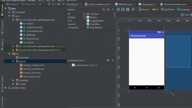 Android - Cadastro de usuários com SQLite смотреть онлайн