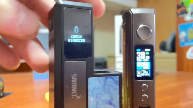 Сравнение 2 устройств Voopoo Drag X против Smoant Knight 80W ? смотреть онлайн