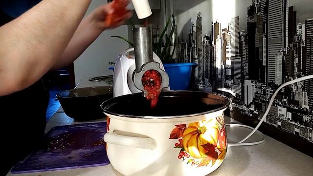 Уборка в действии