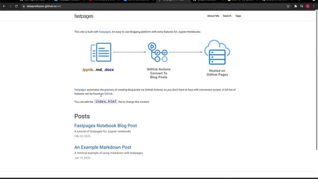 How to build a Portfolio website that supports Jupyter notebooks using fastpages смотреть онлайн