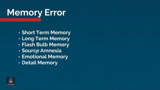 MCCSCS | Webinar Series | Session 5 | What happens when your brain lies to you? смотреть онлайн