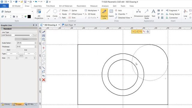 T-Flex CAD 15 English - Lesson 4/99 - 2D Parametric Example смотреть онлайн
