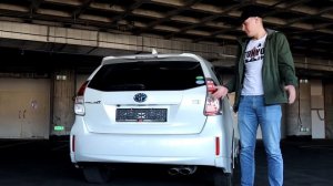 Toyota Prius Alpha 2018 год. Самый красивый универсал?Авто из Японии