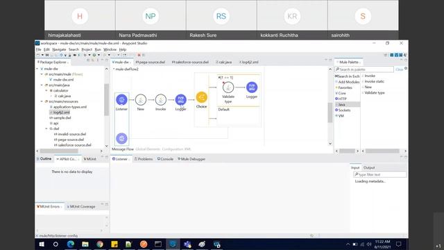 Mule 4, class 32 , dynamic evaluate , java module and VM module -- part 2 смотреть онлайн
