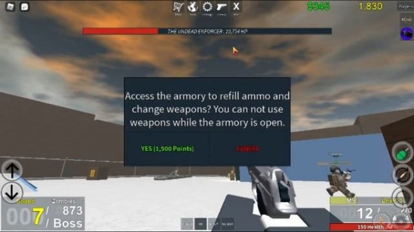 Roblox !! NEW Zombie Uprising GUI Script !