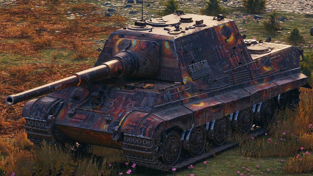 Jagdtiger - УДАЧА... НАСТЫРНЫЙ ПРОТИВНИК СПОЛЗ СО СКАЛЫ И ПЕРЕВЕРНУЛСЯ - 10 Кил 9,7К Дамаг смотреть онлайн