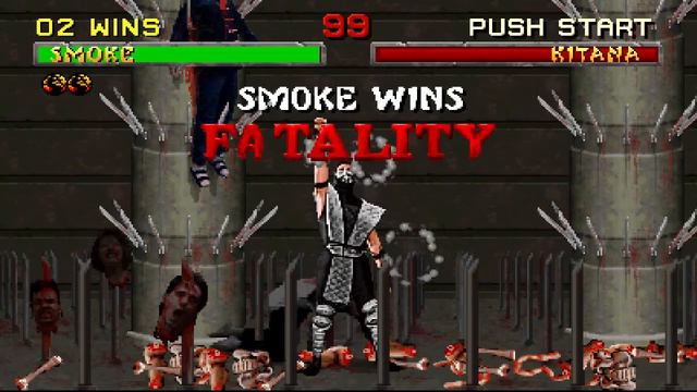Mortal Kombat 2 - Smoke Fatalities смотреть онлайн