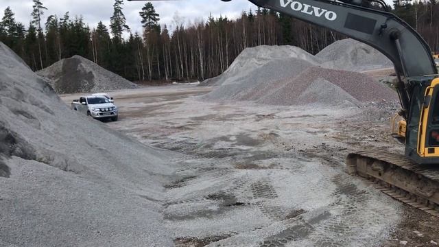 Bandgrävmaskin Volvo EC210 BLC Klaravik смотреть онлайн