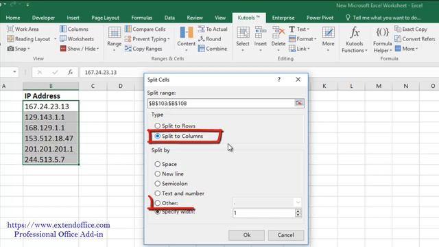 How To Extract String From IP Address In Excel? смотреть онлайн