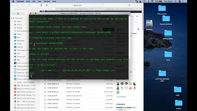 Team Sanger: How the Script works. смотреть онлайн