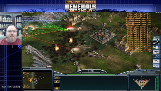 Command & Conquer Generals Zero Hour 1 vs 7 Last Stand mod map смотреть онлайн