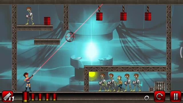 Stupid Zombies 2 Lab Day - 99 || Android Gameplay || Game Resort смотреть онлайн